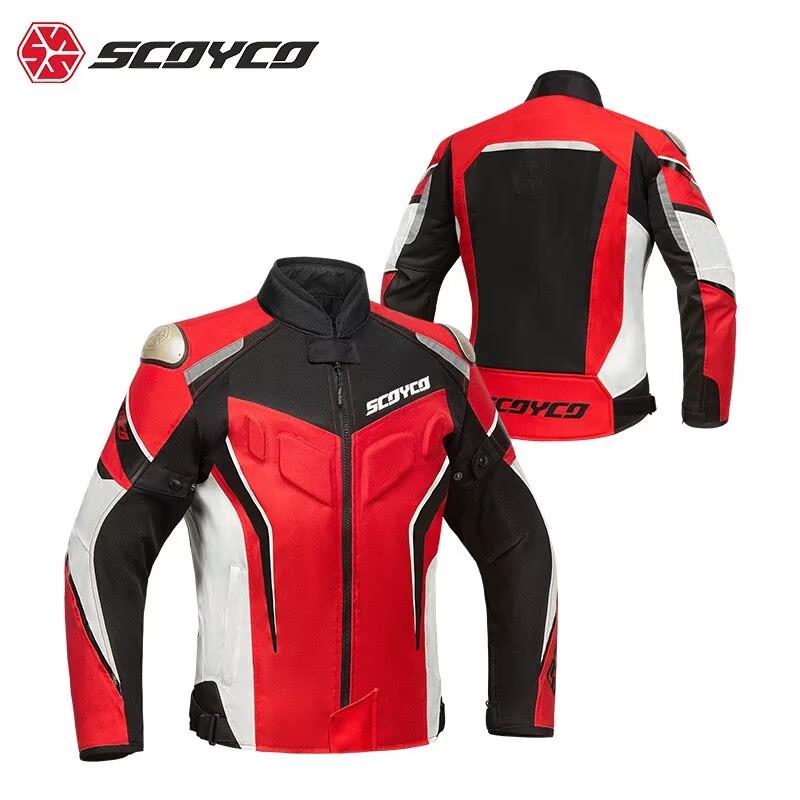 Motorcycle Gear Urban - Летний вентилируемый сетчатый мотокостюм SCOYCO (куртка